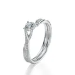 Pierścionek białe złoto z diamentami AJPZ_123